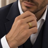 Anillo Gilma Gioielleria  Hombre in Oro ANOR-181-286 - ANOR-181-286